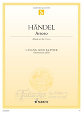 Arioso "Dank sei Dir, Herr" (medium voice)